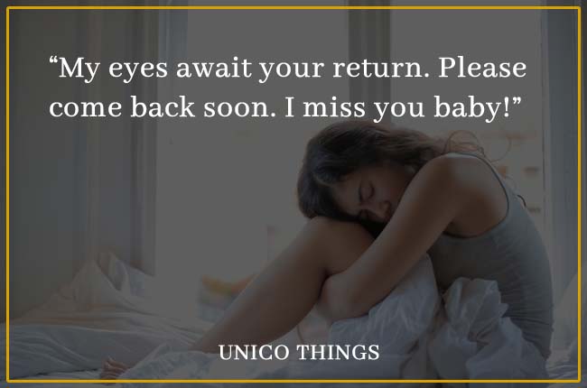 i miss you babe quotes
