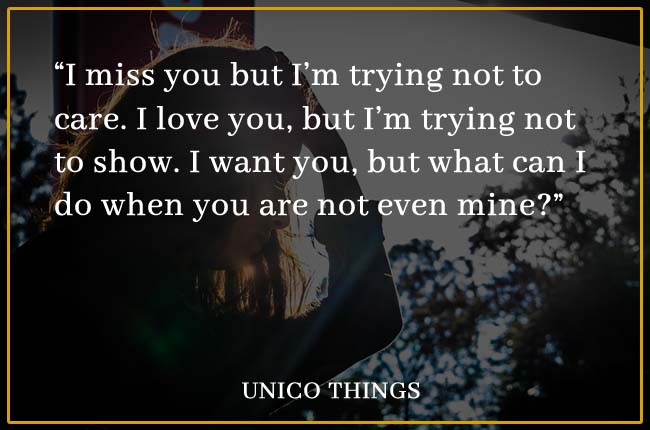 i miss you quotes missing someone 
