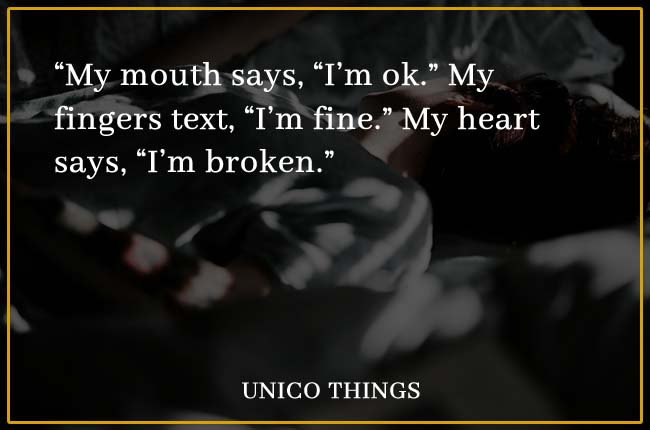 a broken heart quotes