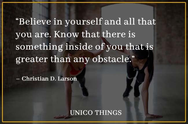 workout quotes for believe in yourself